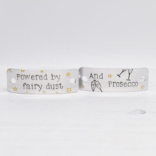 Stamped With Love - Powered by Fairy Dust and Prosecco Trainer Tags