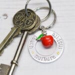 Teach Nurture Inspire Keyring