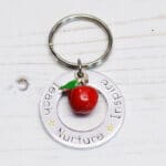 Teach Nurture Inspire Keyring