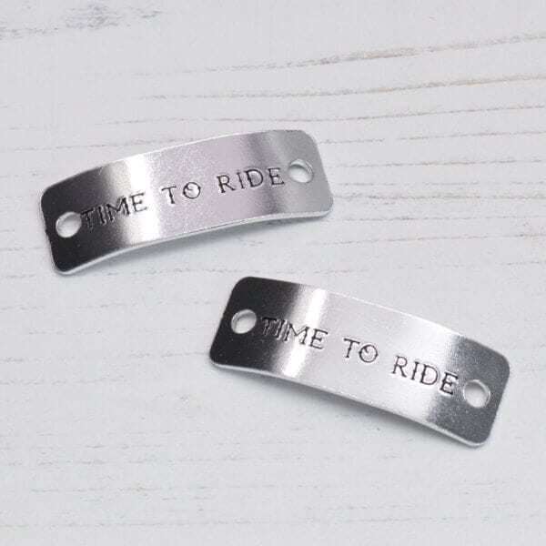 Stamped With Love - Time to Ride Trainer Tags
