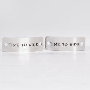 Stamped With Love - Time to Ride Trainer Tags