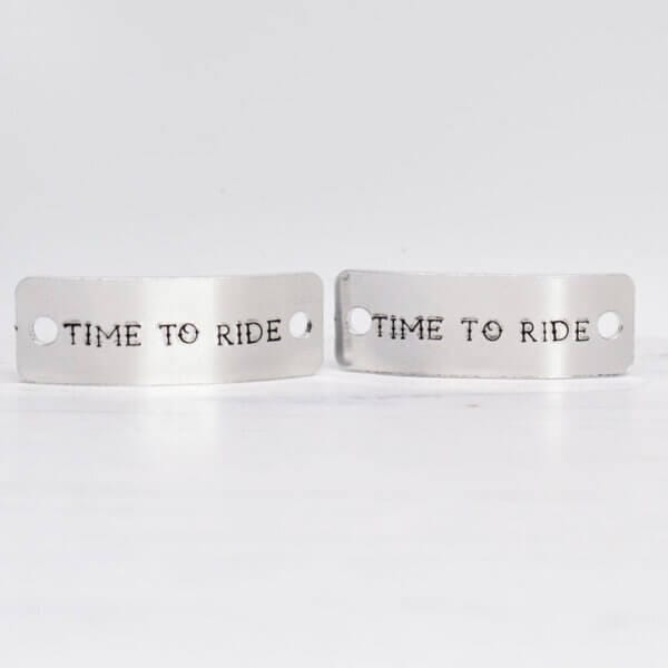 Stamped With Love - Time to Ride Trainer Tags