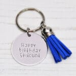 Happy Birthday Shitcunt Keyring