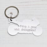 Drop a Gear Motorbike Keyring
