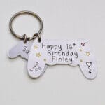 Birthday Gamer Keyring