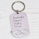 ADHD Personalised Keyring