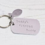 Daddy's Fishing Buddy Keyring