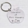 Stamped With Love - Educator of Mini Humans Keyring
