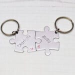 Friendship Jigsaw Piece Keyrings