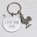 I love your Cock Keyring with Cock(erel)