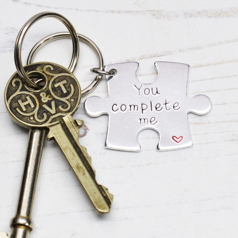 Stamped With Love - You Complete Me Keyring