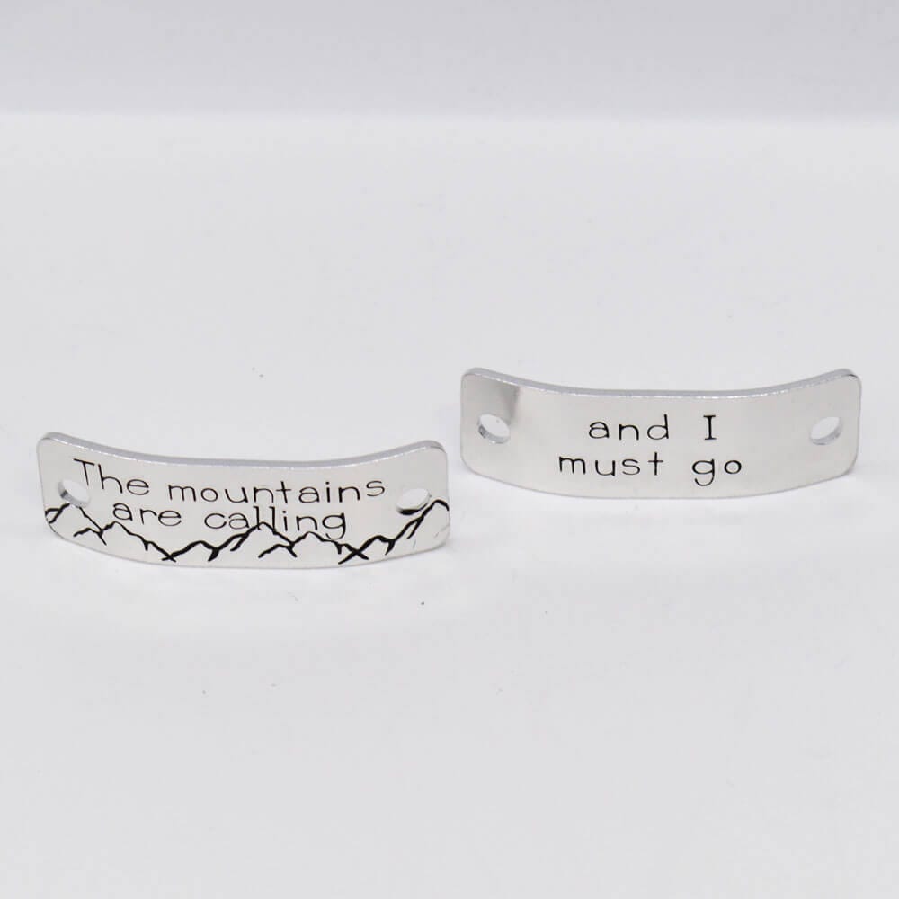 Stamped With Love - Mountains are calling Trainer Tags