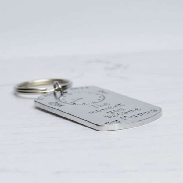 Stamped With Love - Moment you became my Mumma Keyring