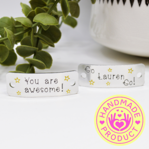 Stamped With Love - You are awesome Personalised Shoe / Trainer Tags