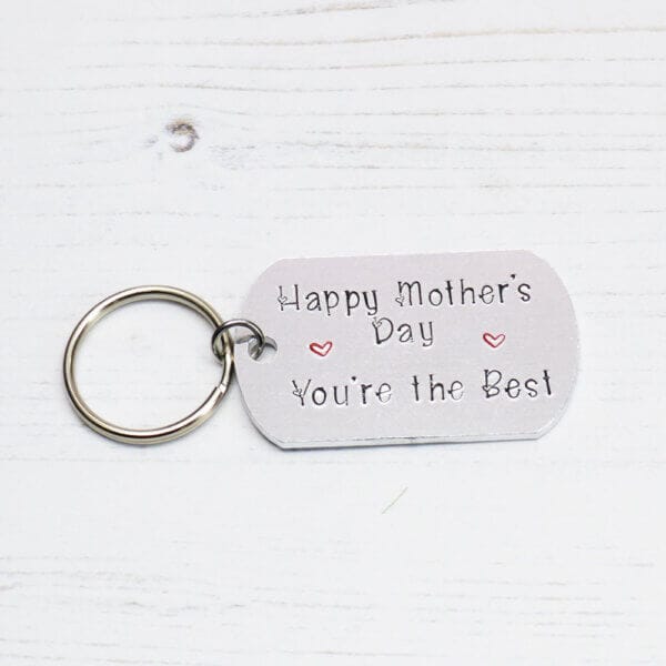 Stamped With Love - Happy Mother's Day You're the Best Keyring