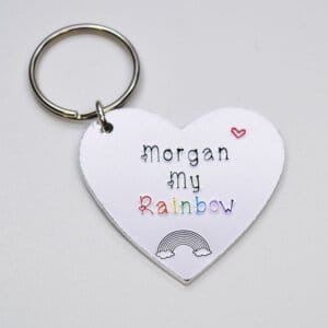 Stamped With Love - My Rainbow Keyring