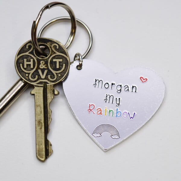 Stamped With Love - My Rainbow Keyring