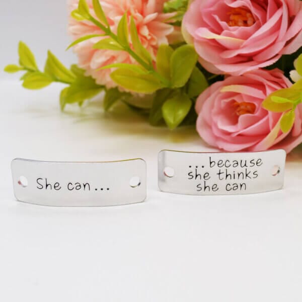 Stamped With Love - She Can… Because She Thinks She Can Shoe Tags