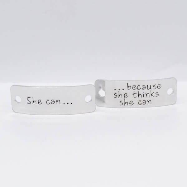 Stamped With Love - She Can… Because She Thinks She Can Shoe Tags