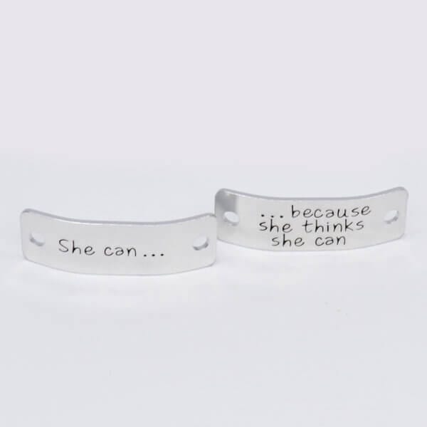 Stamped With Love - She Can… Because She Thinks She Can Shoe Tags
