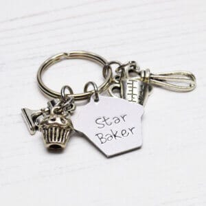 Stamped With Love - Star Baker Keyring