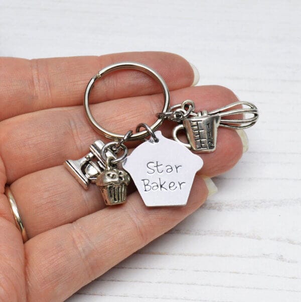 Stamped With Love - Star Baker Keyring