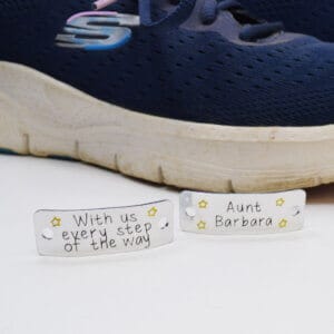 Stamped With Love - With us every step of the way Shoe Tags