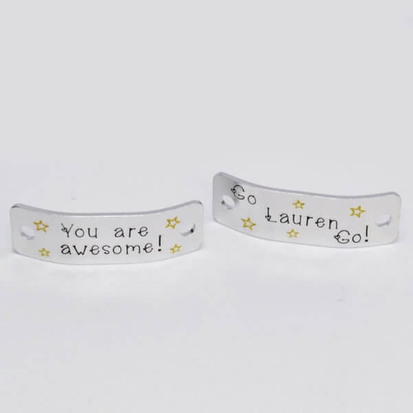 Stamped With Love - You are awesome personalised Shoe Tags