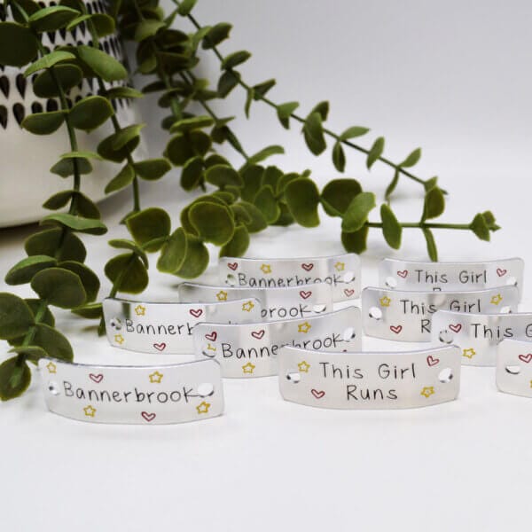 Stamped With Love - Custom Trainer Tags for Running & Sports Clubs