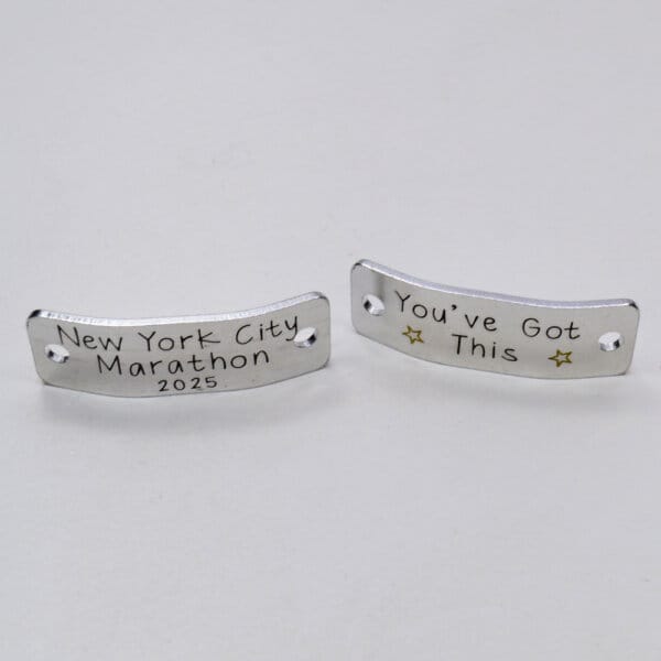 Stamped With Love - New York City Marathon Inspirational Shoe Tags