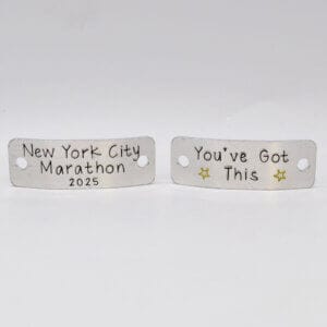 Stamped With Love - New York City Marathon Inspirational Shoe Tags