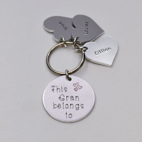 Stamped With Love - This Gran belongs to Keyring
