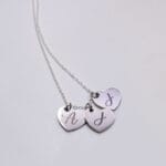 Cherished Hearts Personalised Silver Initial Necklace
