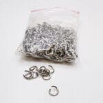 Stainless Steel Jump Rings 8 x 1.2mm (200pcs)