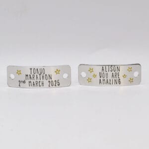 Stamped With Love - Personalised Tokyo Marathon Shoe Tags