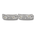 Keep Running Daddy – Personalised Running Shoe Tags