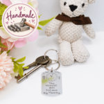 Moment you became my Mummy Keyring
