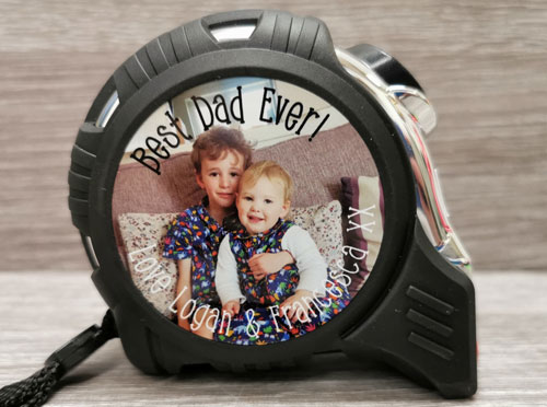 Personalised Tape Measure from Teal Fox Designs